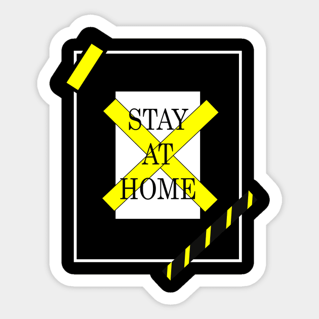 stay at home by mr future Sticker by mr.future